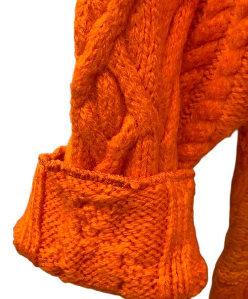 77circa（ナナナナサーカ）77circa (ナナナナサーカ) ニット オレンジ サイズ:Fの古着・服飾アイテム