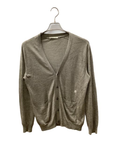 beautiful people（ビューティフルピープル）beautiful people (ビューティフルピープル) Vネックカーディガン グレー サイズ:Mの古着・服飾アイテム