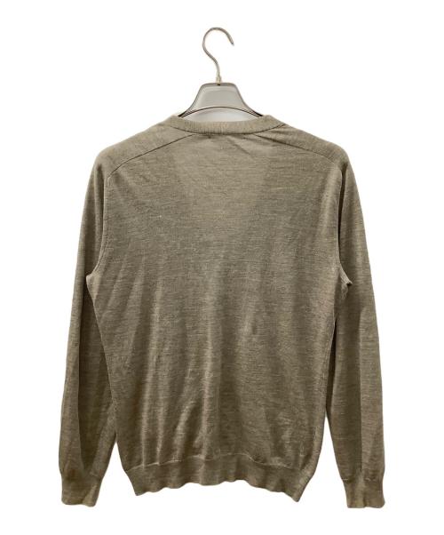 beautiful people（ビューティフルピープル）beautiful people (ビューティフルピープル) Vネックカーディガン グレー サイズ:Mの古着・服飾アイテム