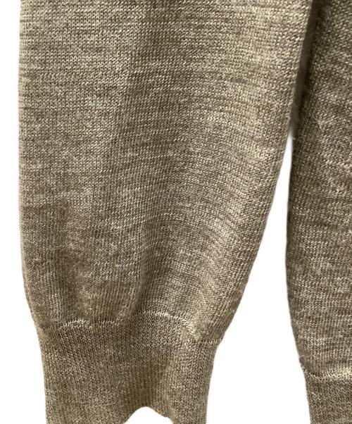 beautiful people（ビューティフルピープル）beautiful people (ビューティフルピープル) Vネックカーディガン グレー サイズ:Mの古着・服飾アイテム