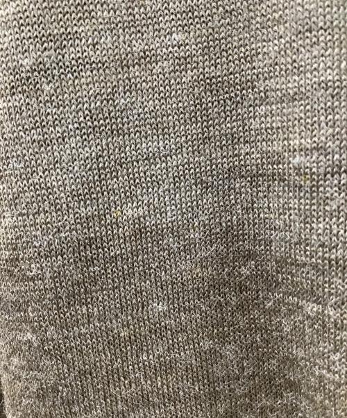 beautiful people（ビューティフルピープル）beautiful people (ビューティフルピープル) Vネックカーディガン グレー サイズ:Mの古着・服飾アイテム