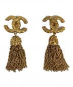 CHANELシャネル）の古着「ココマーク フリンジイヤリング1993年 A刻印」