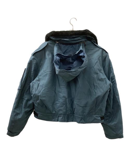 -（-）- (-) フライトジャケットカナダ軍 ブルー サイズ:-の古着・服飾アイテム
