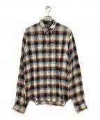 DSQUARED2ディースクエアード）の古着「チェックシャツ」｜グレー