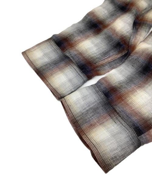 DSQUARED2（ディースクエアード）DSQUARED2 (ディースクエアード) チェックシャツ グレー サイズ:48の古着・服飾アイテム