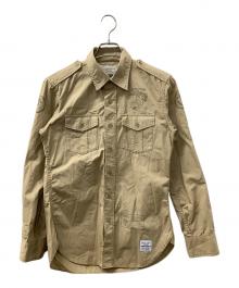 NEIGHBORHOOD（ネイバーフッド）の古着「ミリタリーシャツ」｜カーキ