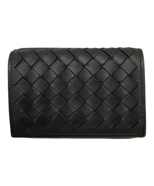 BOTTEGA VENETA（ボッテガベネタ）BOTTEGA VENETA (ボッテガベネタ) コンパクトウォレット ブラックの古着・服飾アイテム