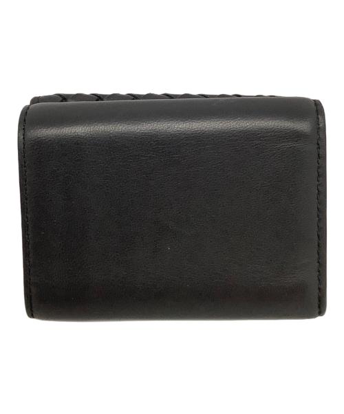 BOTTEGA VENETA（ボッテガベネタ）BOTTEGA VENETA (ボッテガベネタ) コンパクトウォレット ブラックの古着・服飾アイテム