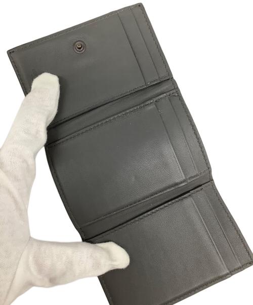 BOTTEGA VENETA（ボッテガベネタ）BOTTEGA VENETA (ボッテガベネタ) コンパクトウォレット ブラックの古着・服飾アイテム