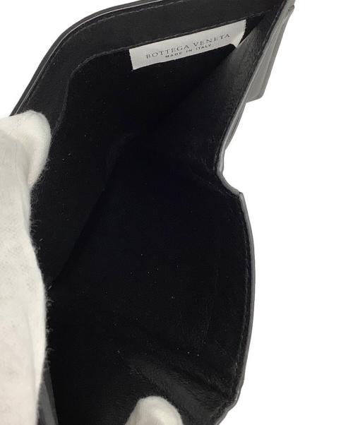 BOTTEGA VENETA（ボッテガベネタ）BOTTEGA VENETA (ボッテガベネタ) コンパクトウォレット ブラックの古着・服飾アイテム