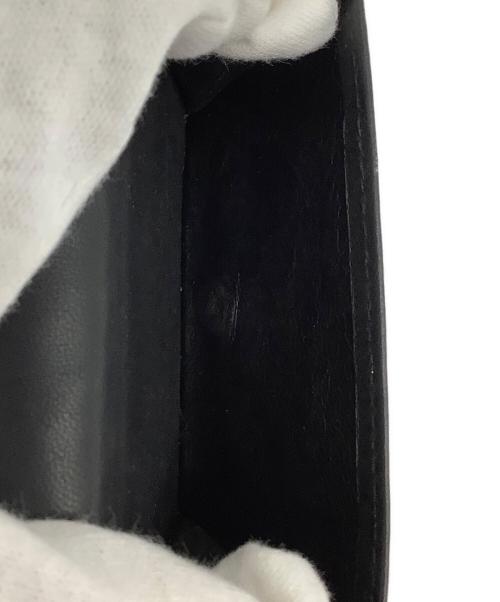 BOTTEGA VENETA（ボッテガベネタ）BOTTEGA VENETA (ボッテガベネタ) コンパクトウォレット ブラックの古着・服飾アイテム