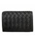BOTTEGA VENETA（ボッテガベネタ）の古着「コンパクトウォレット」｜ブラック