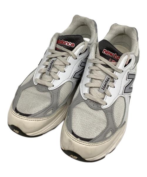 NEW BALANCE（ニューバランス）NEW BALANCE (ニューバランス) 990V3 ホワイト サイズ:US08の古着・服飾アイテム