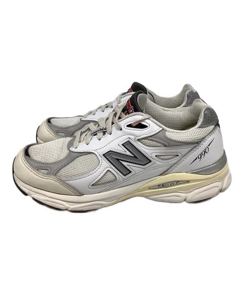 NEW BALANCE（ニューバランス）NEW BALANCE (ニューバランス) 990V3 ホワイト サイズ:US08の古着・服飾アイテム