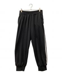 Y-3（ワイスリー）の古着「STRIPES TRACK PANT」｜ブラック