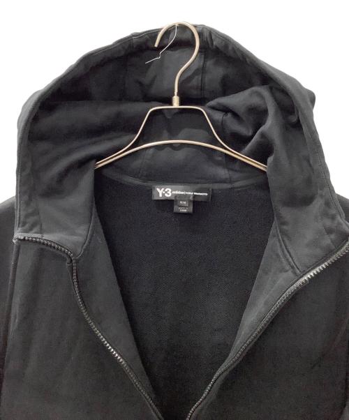 Y-3（ワイスリー）Y-3 (ワイスリー) バックロゴジップパーカー ブラック サイズ:Mの古着・服飾アイテム