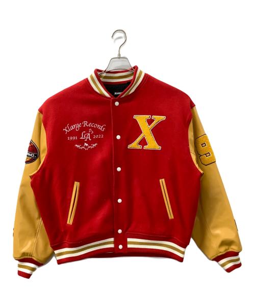 X-LARGE（エクストララージ）X-LARGE (エクストララージ) スタジャン レッド×イエロー サイズ:Lの古着・服飾アイテム