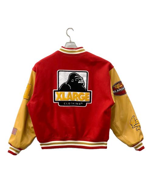 X-LARGE（エクストララージ）X-LARGE (エクストララージ) スタジャン レッド×イエロー サイズ:Lの古着・服飾アイテム