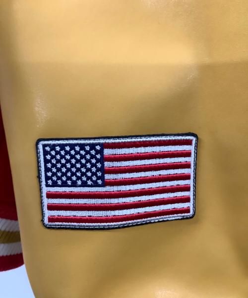 X-LARGE（エクストララージ）X-LARGE (エクストララージ) スタジャン レッド×イエロー サイズ:Lの古着・服飾アイテム