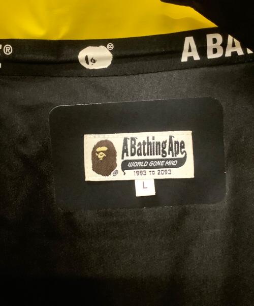 A BATHING APE（ア ベイシング エイプ）A BATHING APE (ア ベイシング エイプ) 20FW ブラック×イエロー サイズ:Lの古着・服飾アイテム