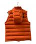 Y-3 (ワイスリー) ダウンベスト オレンジ サイズ:M：15000円