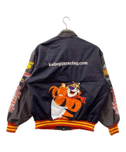 CHASE authentics（チェイスオーセンティック）CHASE authentics (チェイスオーセンティック) レーシングジャケット ブラック サイズ:XLの古着・服飾アイテム