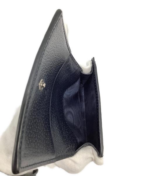 GUCCI（グッチ）GUCCI (グッチ) カードケース ネイビーの古着・服飾アイテム