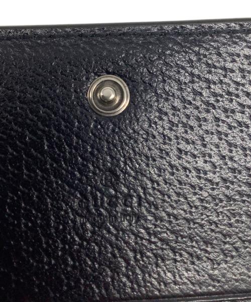 GUCCI（グッチ）GUCCI (グッチ) カードケース ネイビーの古着・服飾アイテム