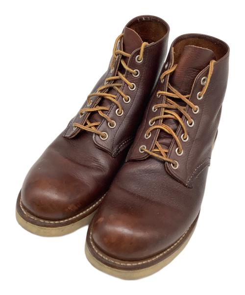 RED WING（レッドウィング）RED WING (レッドウィング) ROUND TOE BOOT ブラウン サイズ:USA8の古着・服飾アイテム