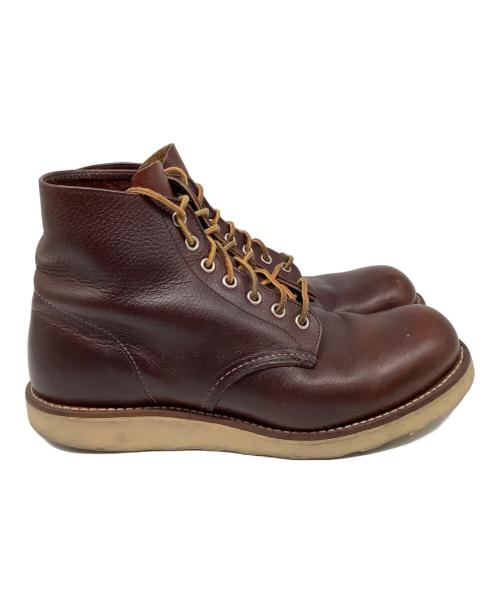 RED WING（レッドウィング）RED WING (レッドウィング) ROUND TOE BOOT ブラウン サイズ:USA8の古着・服飾アイテム