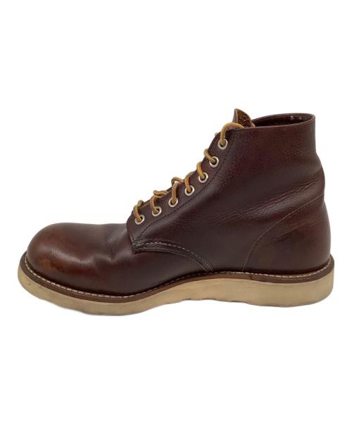 RED WING（レッドウィング）RED WING (レッドウィング) ROUND TOE BOOT ブラウン サイズ:USA8の古着・服飾アイテム