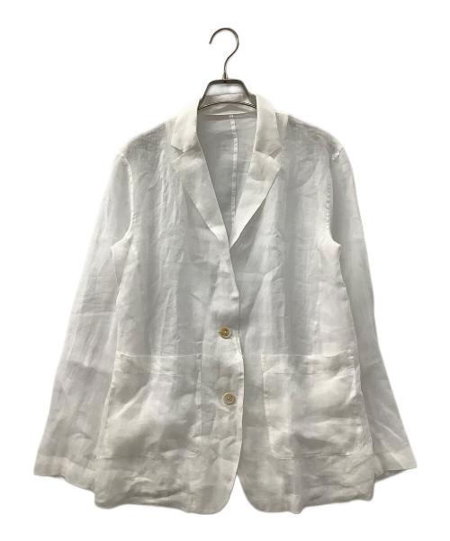 Whim Gazette（ウィムガゼット）Whim Gazette (ウィムガゼット) ジャケット ホワイト サイズ:36の古着・服飾アイテム