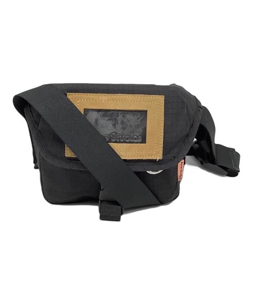 Acne studios（アクネ ストゥディオス）Acne studios (アクネ ストゥディオス) ミニメッセンジャーバッグ ブラックの古着・服飾アイテム