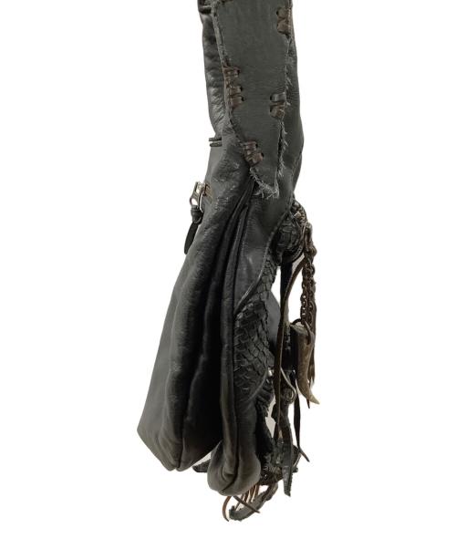 14th addiction（フォーティーンスアディクション）14th addiction (フォーティーンスアディクション) ショルダーバッグ ブラックの古着・服飾アイテム