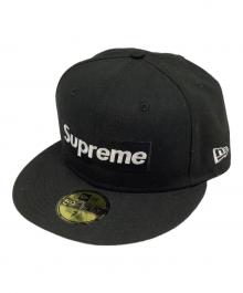 SUPREME×NEWERA（シュプリーム×ニューエラ）の古着「21SSChampionShip Box Logo New Eraキャップ」｜ブラック