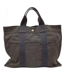 HERMES（エルメス）の古着「ハンドバッグ」｜チャコールグレー