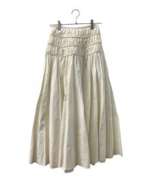 Curensology（カレンソロジー）の古着「パイピングスカート」｜アイボリー