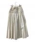 Curensology (カレンソロジー) パイピングスカート アイボリー サイズ:36 未使用品：11000円
