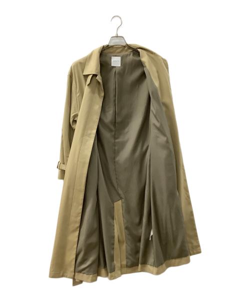 kurashi&trips publishing（クラシアンドトリップス パブリッシング）kurashi&trips publishing (クラシアンドトリップス パブリッシング) ステンカラーコート ベージュ サイズ:Sの古着・服飾アイテム