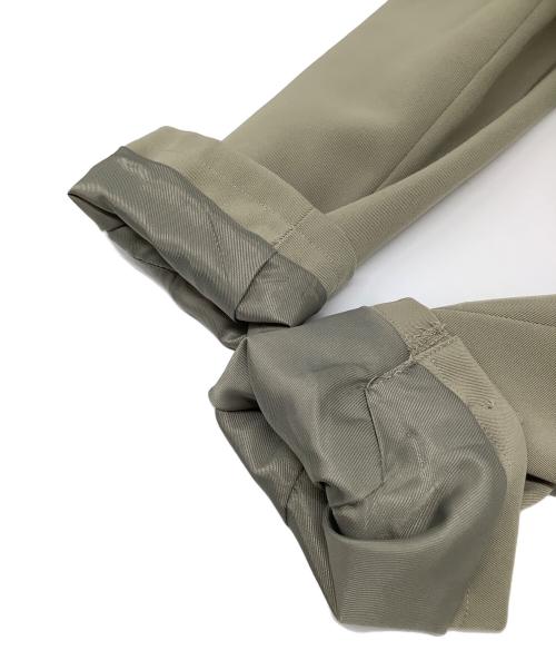Ameri（アメリ）Ameri (アメリ) MANY WAY LAYERED PLEATS DRESS グリーン×ベージュ サイズ:Mの古着・服飾アイテム