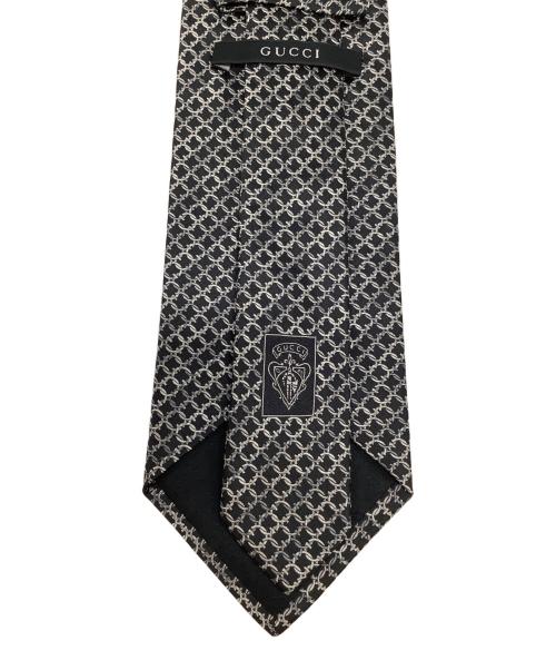 GUCCI（グッチ）GUCCI (グッチ) ネクタイ ブラック サイズ:-の古着・服飾アイテム