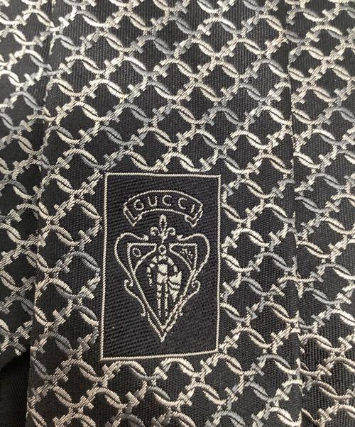 GUCCI（グッチ）GUCCI (グッチ) ネクタイ ブラック サイズ:-の古着・服飾アイテム