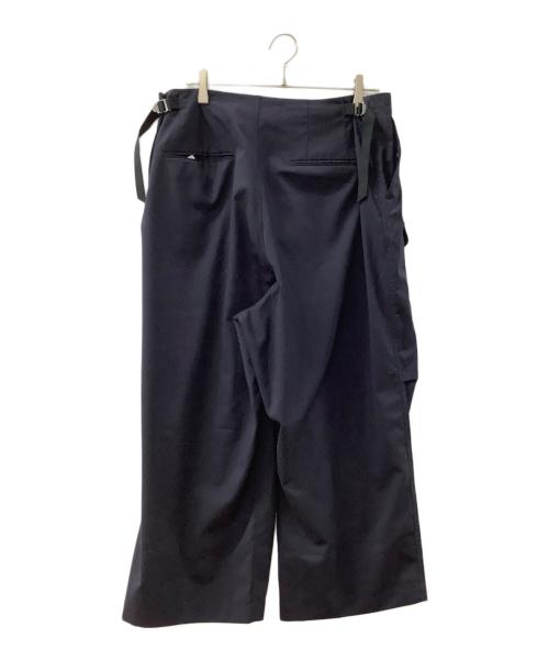un/unbient（アン/アンビエント）un/unbient (アン/アンビエント) Baggy Pull Pants ネイビー サイズ:3の古着・服飾アイテム