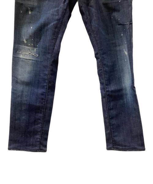 DSQUARED2（ディースクエアード）DSQUARED2 (ディースクエアード) デニムパンツ インディゴ サイズ:48の古着・服飾アイテム