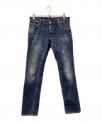 DSQUARED2ディースクエアード）の古着「デニムパンツ」｜インディゴ