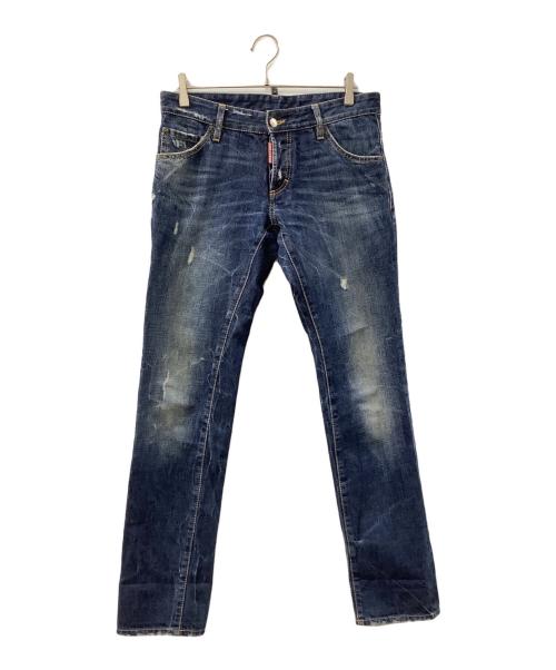 DSQUARED2（ディースクエアード）DSQUARED2 (ディースクエアード) デニムパンツ インディゴ サイズ:46の古着・服飾アイテム