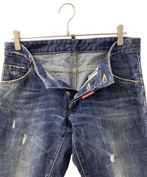 DSQUARED2（ディースクエアード）DSQUARED2 (ディースクエアード) デニムパンツ インディゴ サイズ:46の古着・服飾アイテム