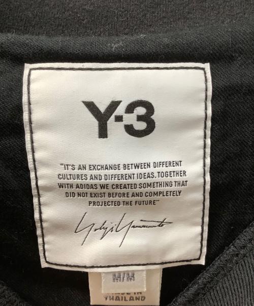 Y-3（ワイスリー）Y-3 (ワイスリー) 半袖Tシャツ ブラック サイズ:Mの古着・服飾アイテム
