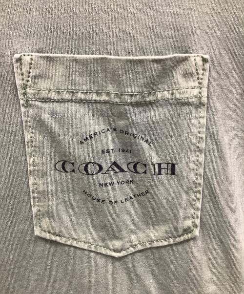 COACH（コーチ）COACH (コーチ) 半袖カットソー グリーン サイズ:Sの古着・服飾アイテム