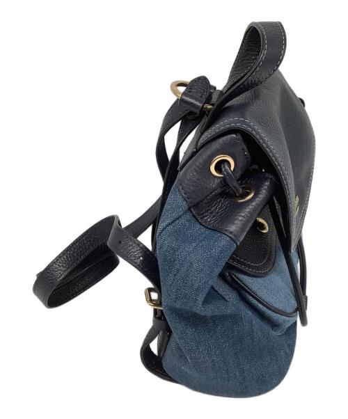 COACH（コーチ）COACH (コーチ) ミニリュック ブルーの古着・服飾アイテム